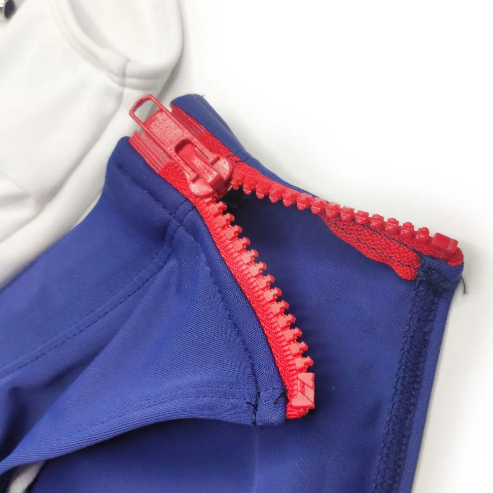 Side Zipper Swim Briefs