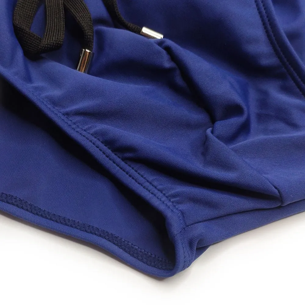 Side Zipper Swim Briefs