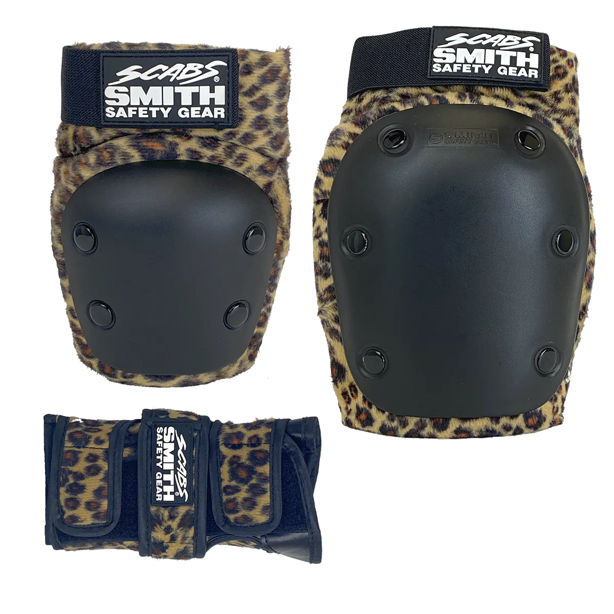 Smith Scabs Adult 3 Pad Pack - Leopard