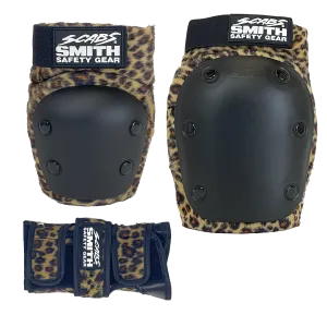 Smith Scabs Adult 3 Pad Pack - Leopard