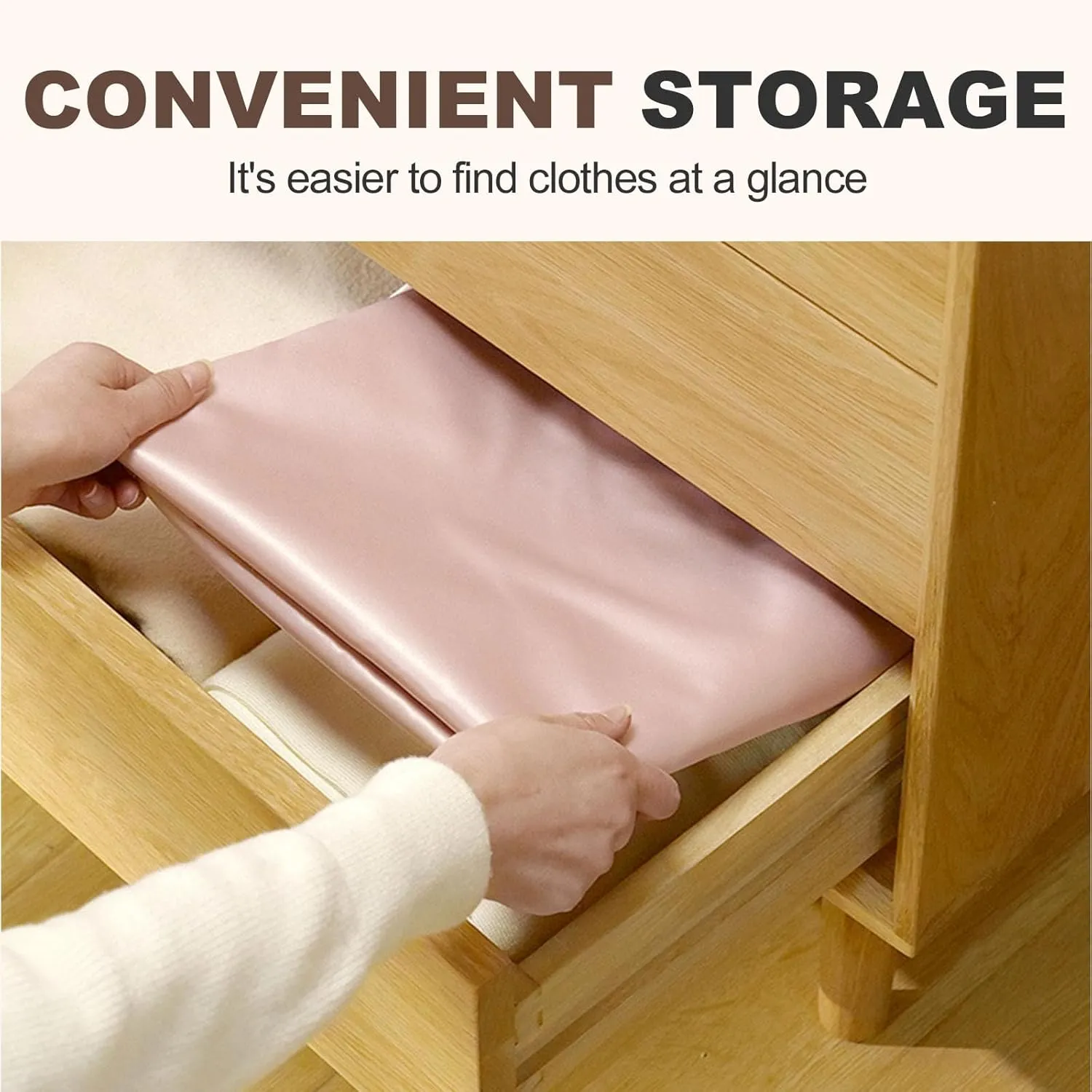 Space Saving Hanging Garment Bag with Self Compression Zipper, 2025 New Creative Closet Clothes Storage Bags, Household Hanging Clothes Dust Cover for Coats,Down,Jackets,Suits (Blue, X-Large)