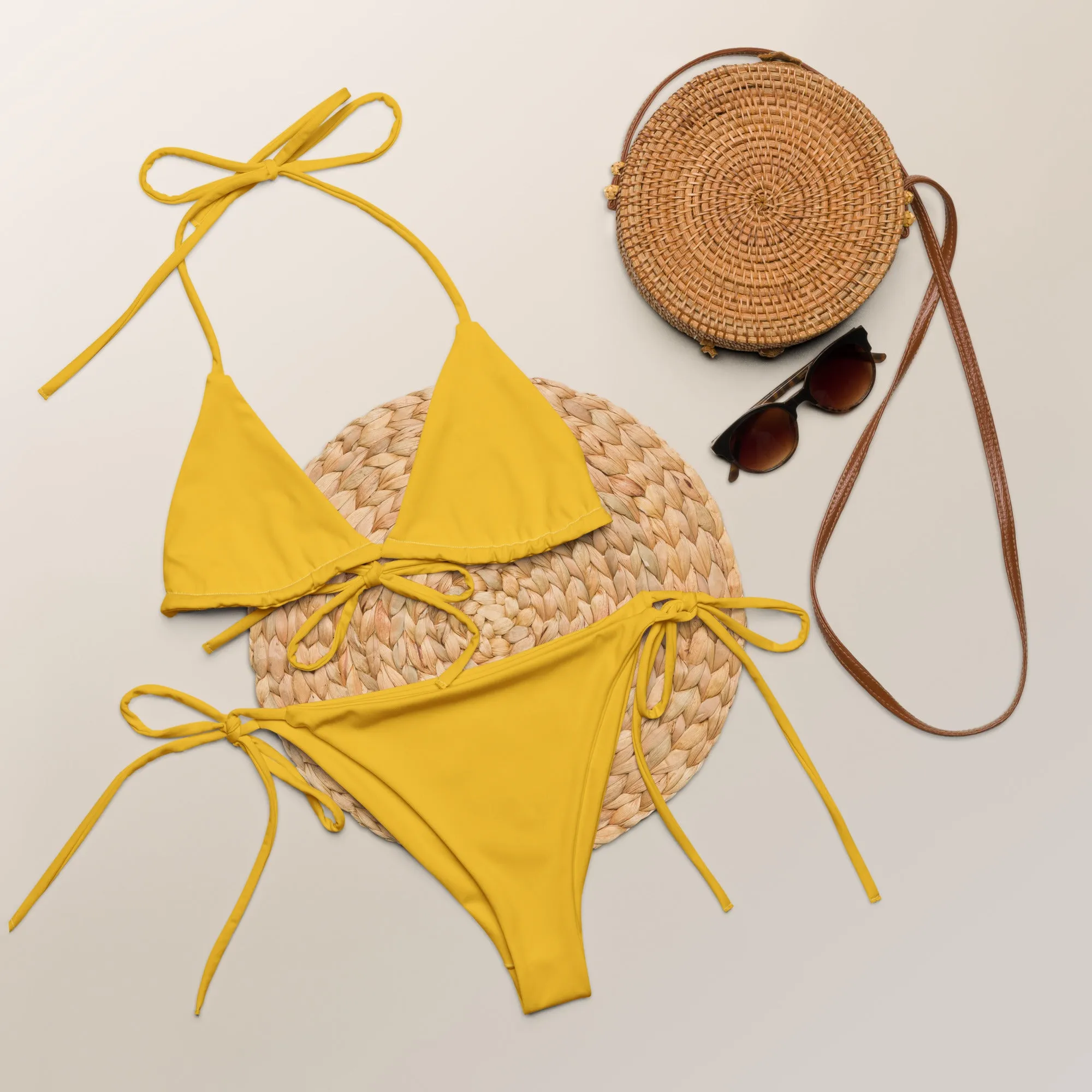 String Bikini (Glamourange Women Swimwear By Colours - 005 Model)