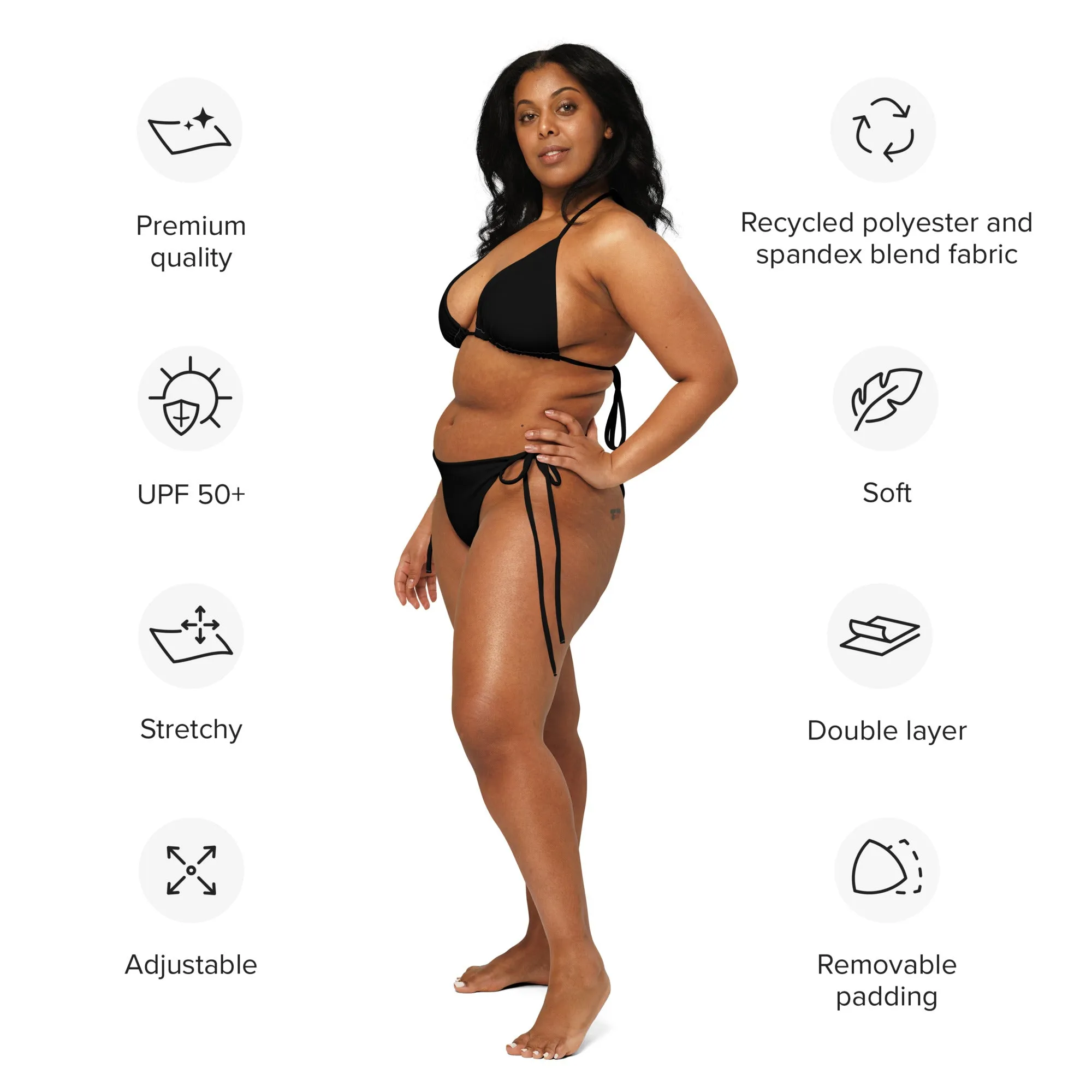 String Bikini (Glamourange Women Swimwear By Colours - 007 Model)