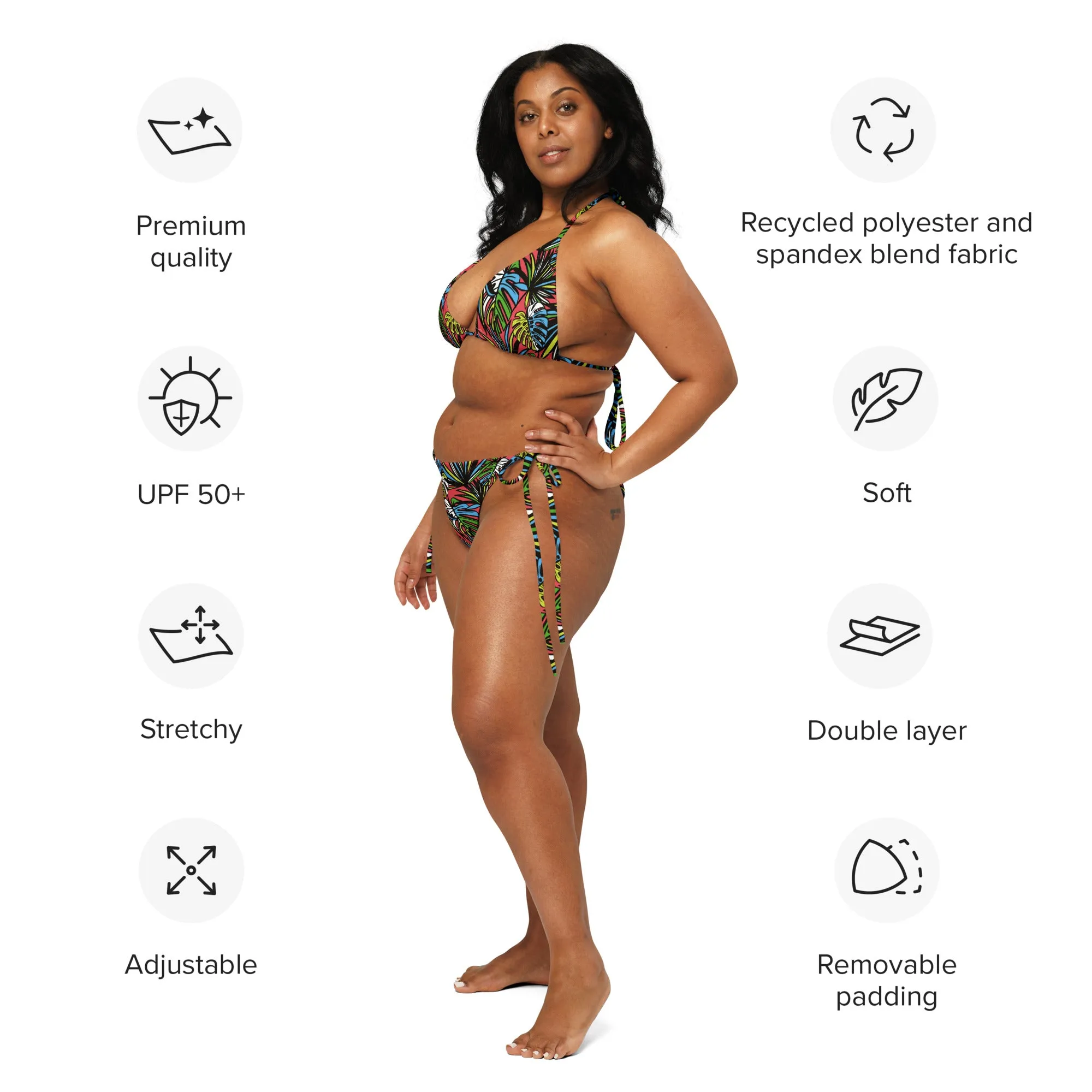 String Bikini (Glamourange Women Swimwear By Patterns - 0033 Model)