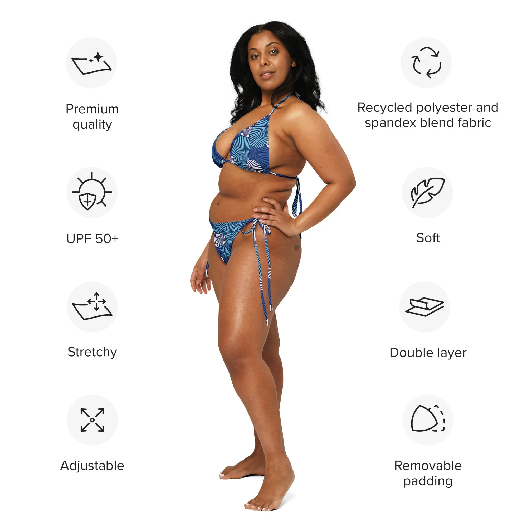 String Bikini (Glamourange Women Swimwear By Patterns - 0034 Model)