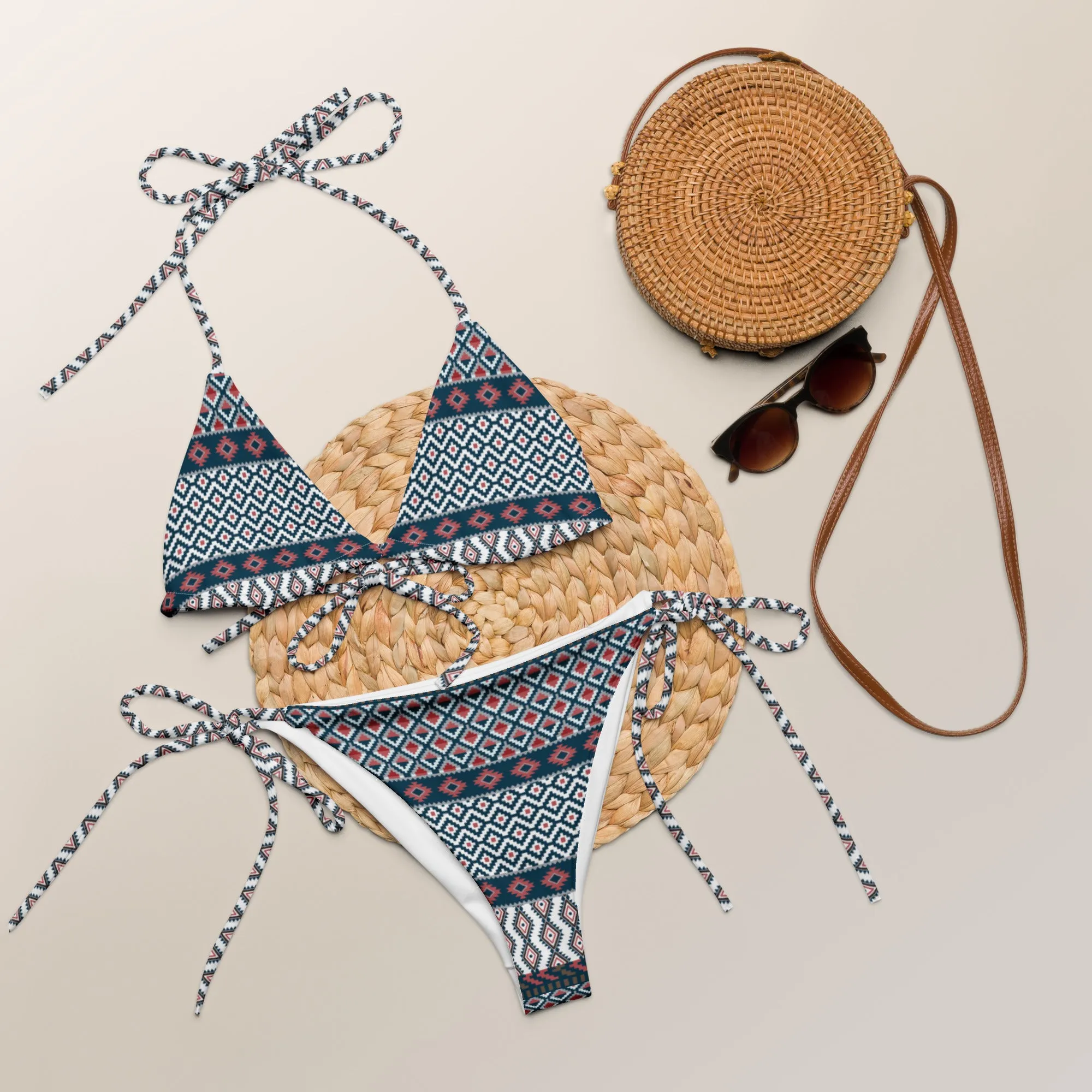 String Bikini (Glamourange Women Swimwear By Patterns - 0035 Model)