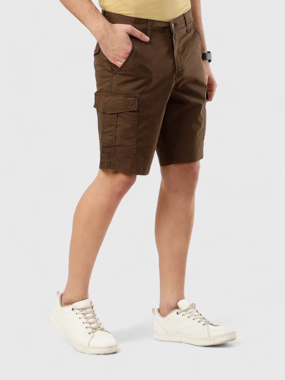 Super Comfortable 6 Pocket Lycra Cargo Shorts