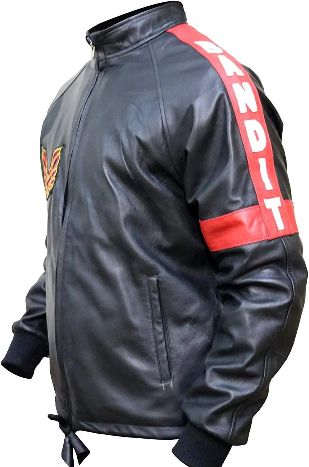 The Jasperz Men's Faux Leather Jacket  Classic Lightweight Moto Biker Style Outerwear