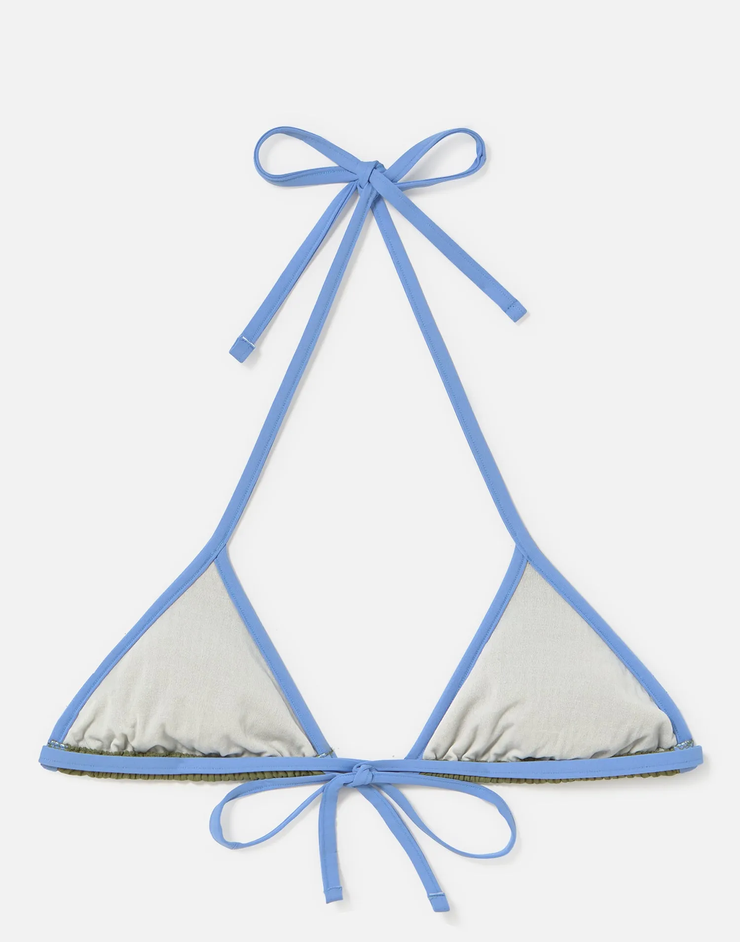 Top de bikini bicolor