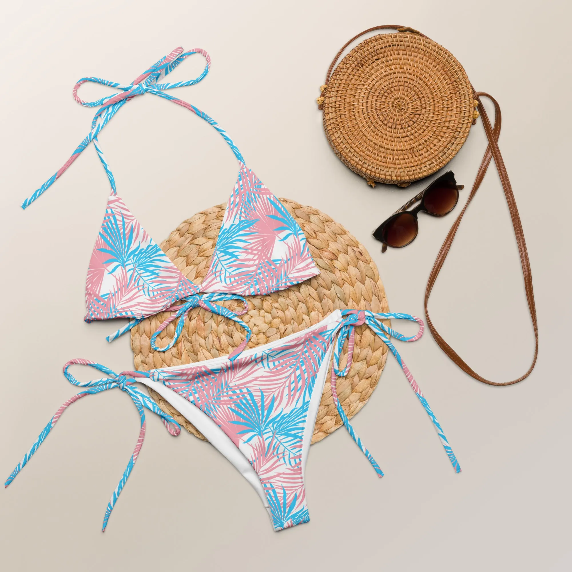 Transgender Palm String Bikini Bottom