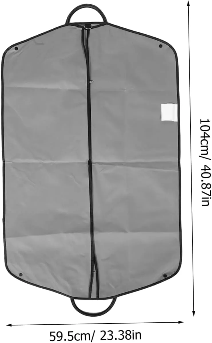 Travel Garment Bag for Men and Women Dust and Long Suit Storage for Business Trips and Dance Competitions Durable Non Woven Travel Accessory