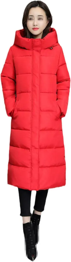 Trendy Coat Women Winter Jacket Cotton Padded Warm Puffer Coat Lady Long Coats Parka Femme Jacket