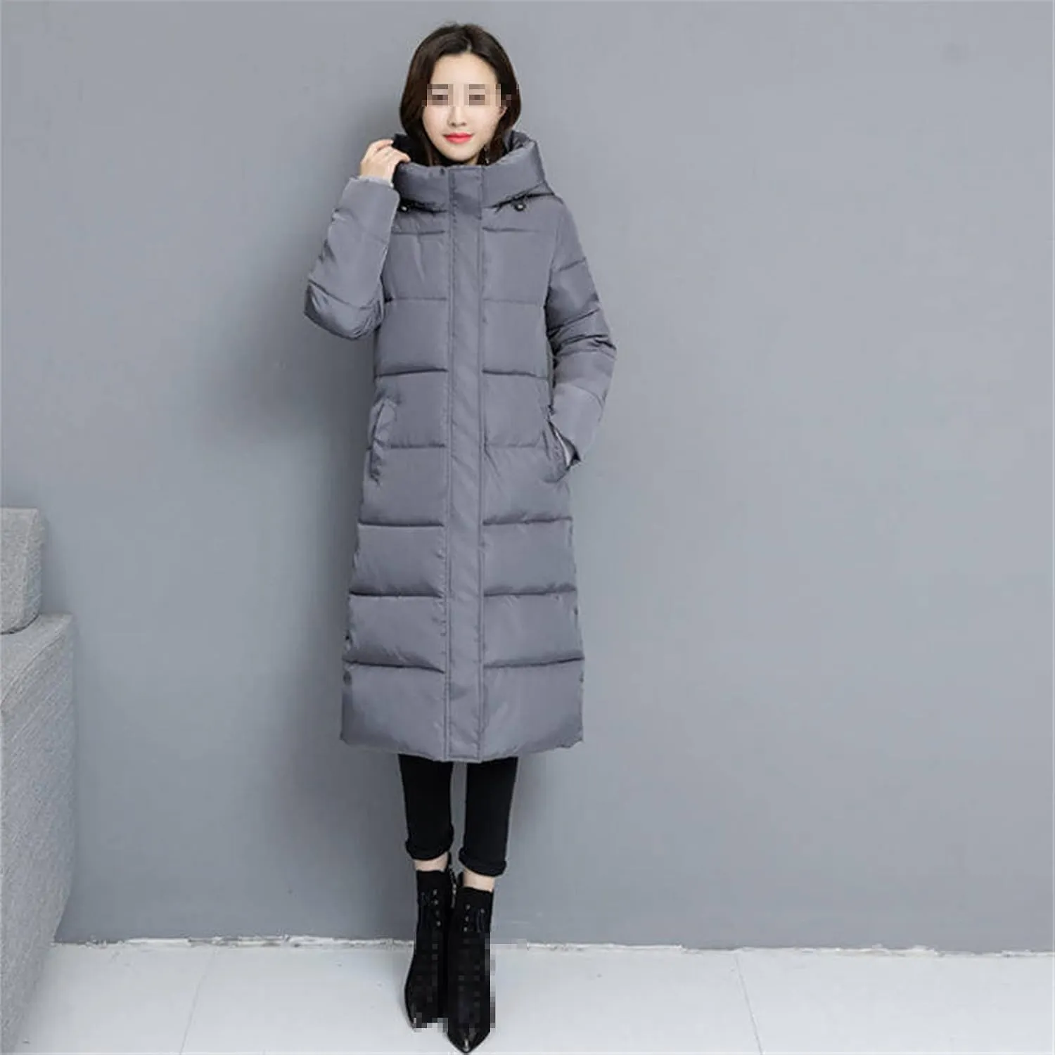 Trendy Coat Women Winter Jacket Cotton Padded Warm Puffer Coat Lady Long Coats Parka Femme Jacket