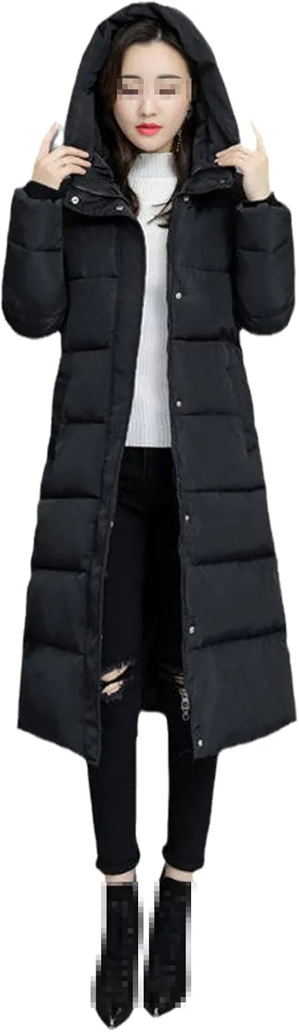 Trendy Coat Women Winter Jacket Cotton Padded Warm Puffer Coat Lady Long Coats Parka Femme Jacket