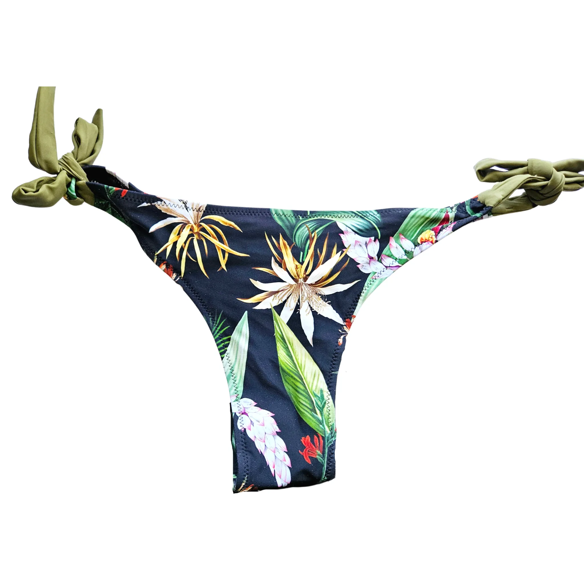 Underwire Triangular Thong Bikini Set
