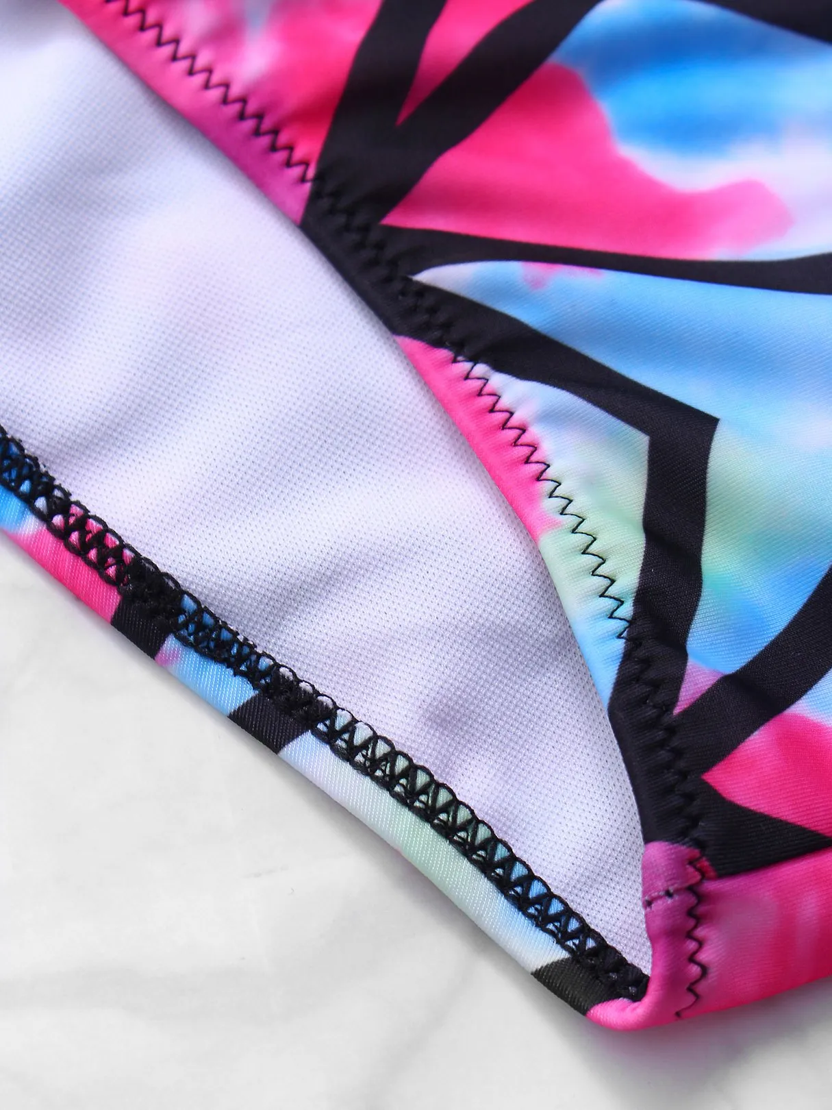Wholesale Halter Strapless Printed Sleeveless Bikinis