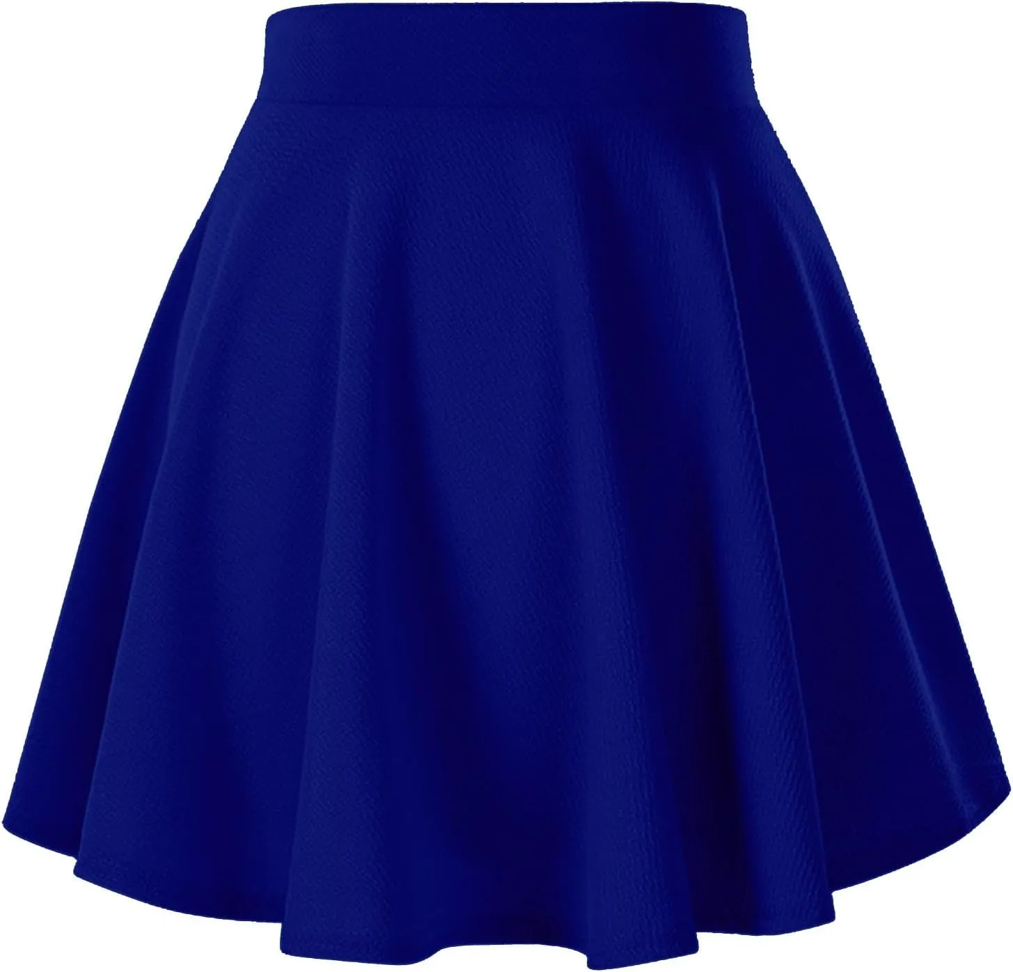 Women's Basic Versatile Casual High Waisted Ruffles Flared Mini Lingerie Skirts with Shorts