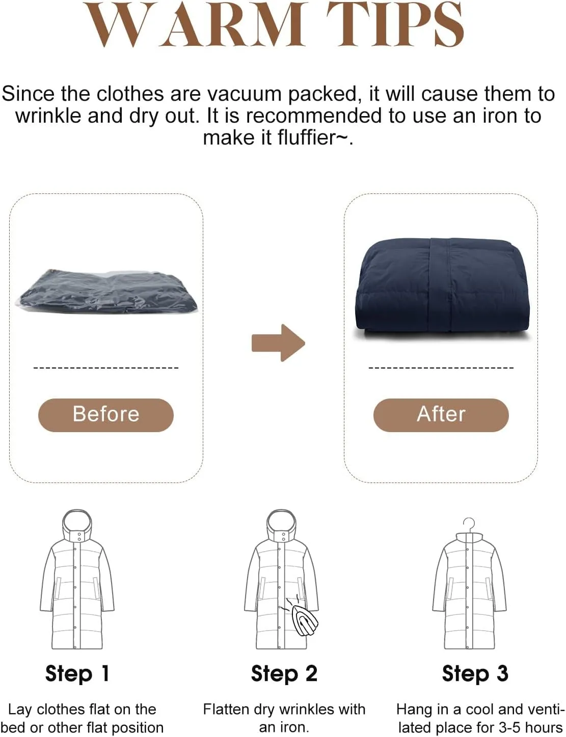 Women's Long Puffer Jacket Winter Thicken Warm Quilted Jacket Coat Fashion Hooded Zip Up Parka Outerwear with Pockets