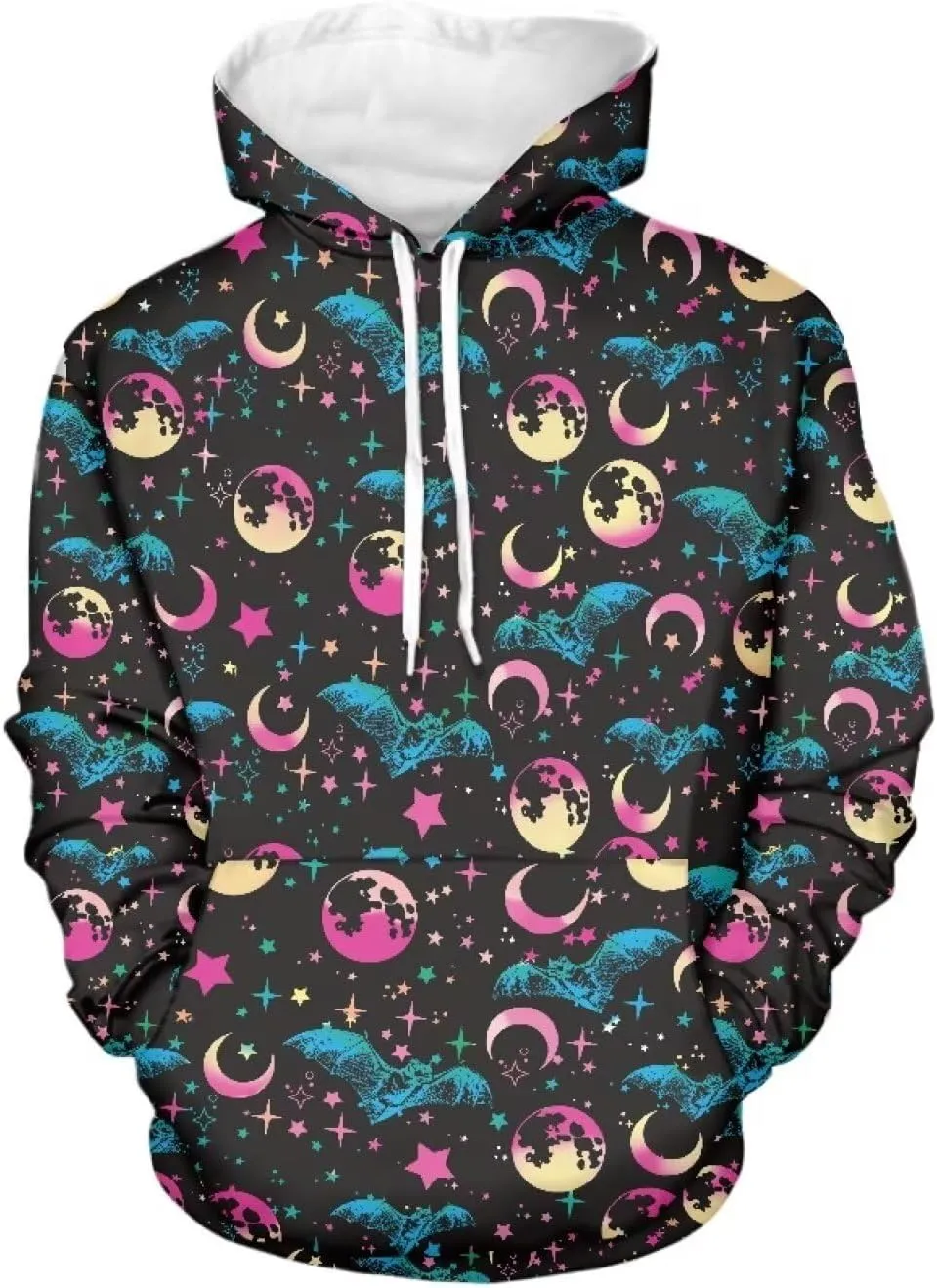 Womens Oversized Hoodie Graphic Sweatshirt with Pockets Lightweight Sweaters for Women 2024 Fall Winter Size XS-6XL