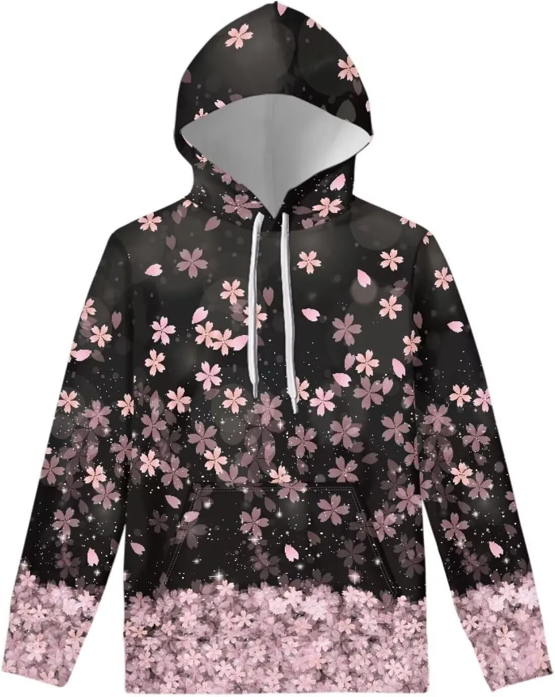 Womens Oversized Hoodie Graphic Sweatshirt with Pockets Lightweight Sweaters for Women 2024 Fall Winter Size XS-6XL