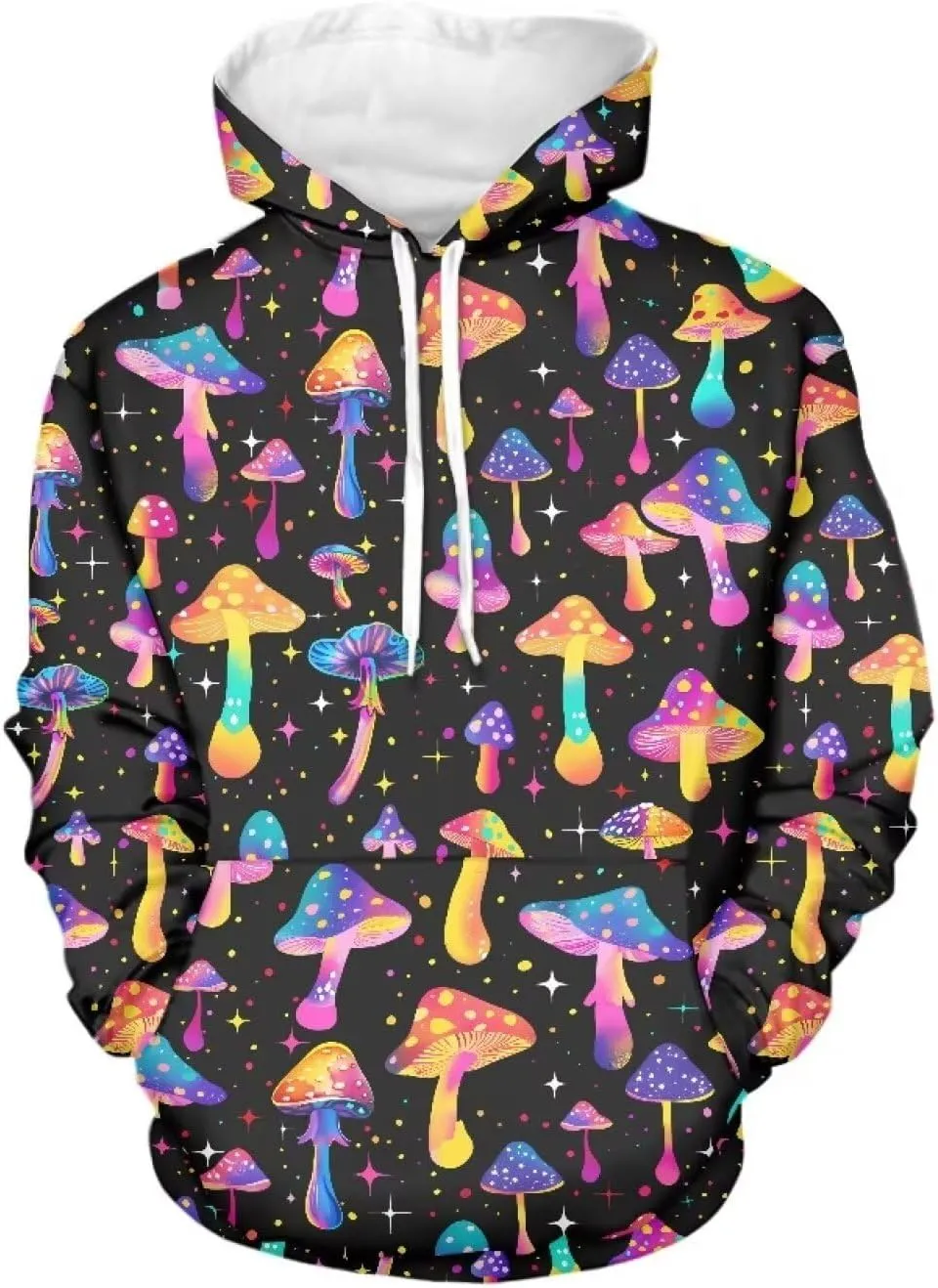 Womens Oversized Hoodie Graphic Sweatshirt with Pockets Lightweight Sweaters for Women 2024 Fall Winter Size XS-6XL