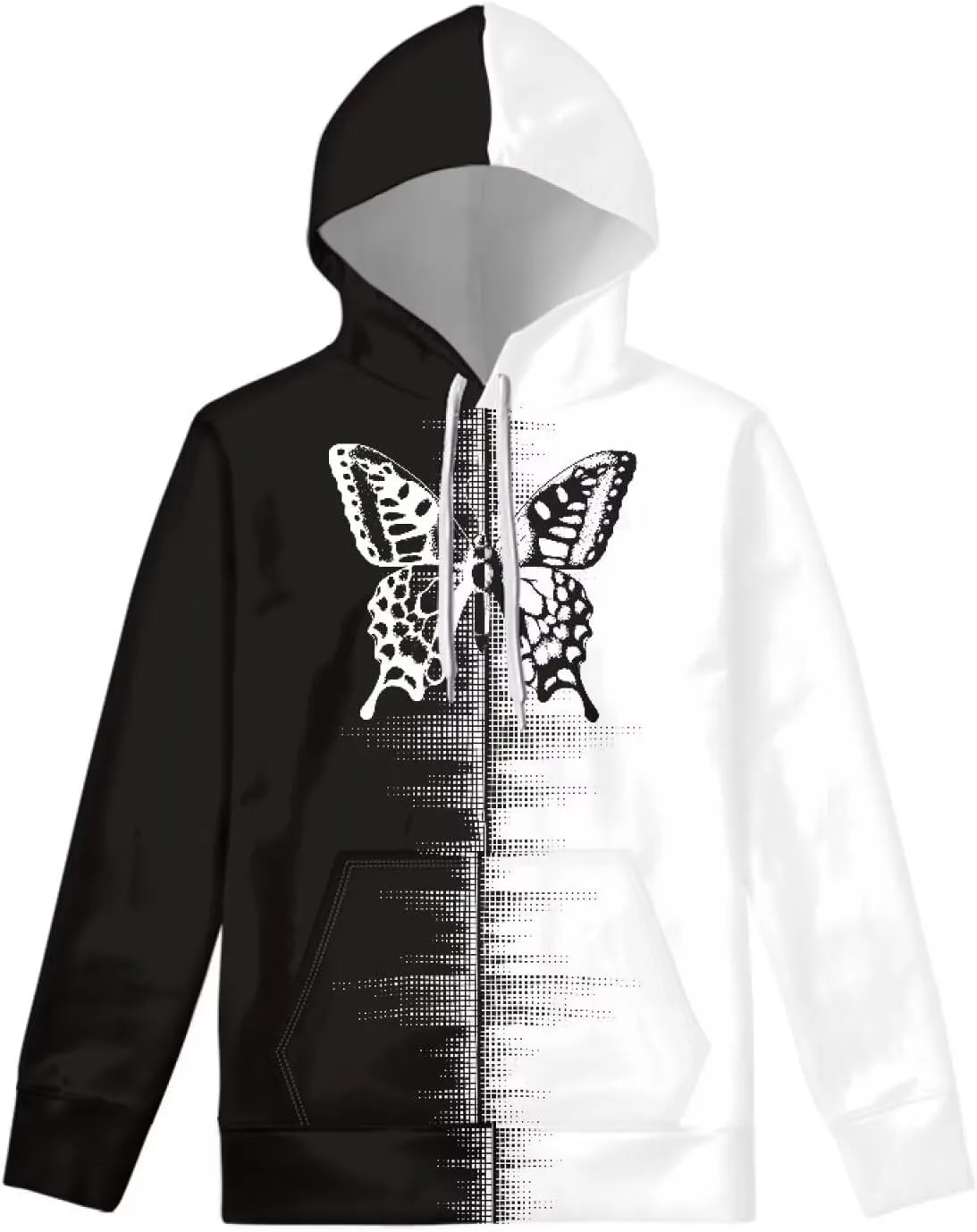 Womens Oversized Hoodie Graphic Sweatshirt with Pockets Lightweight Sweaters for Women 2024 Fall Winter Size XS-6XL