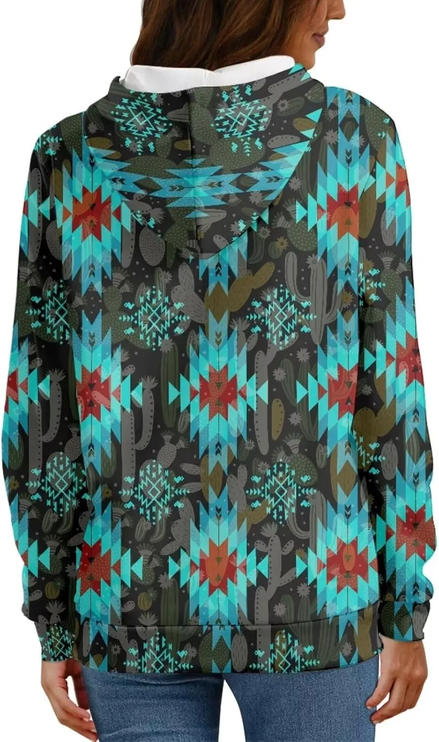 Womens Oversized Hoodie Graphic Sweatshirt with Pockets Lightweight Sweaters for Women 2024 Fall Winter Size XS-6XL