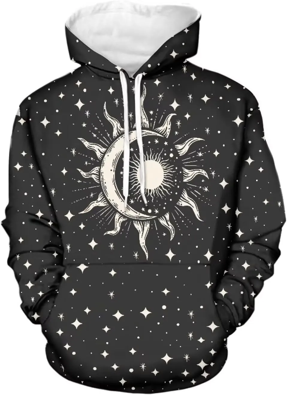 Womens Oversized Hoodie Graphic Sweatshirt with Pockets Lightweight Sweaters for Women 2024 Fall Winter Size XS-6XL