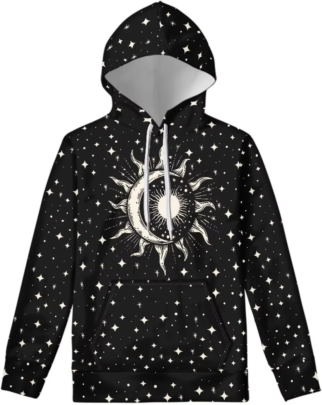 Womens Oversized Hoodie Graphic Sweatshirt with Pockets Lightweight Sweaters for Women 2024 Fall Winter Size XS-6XL