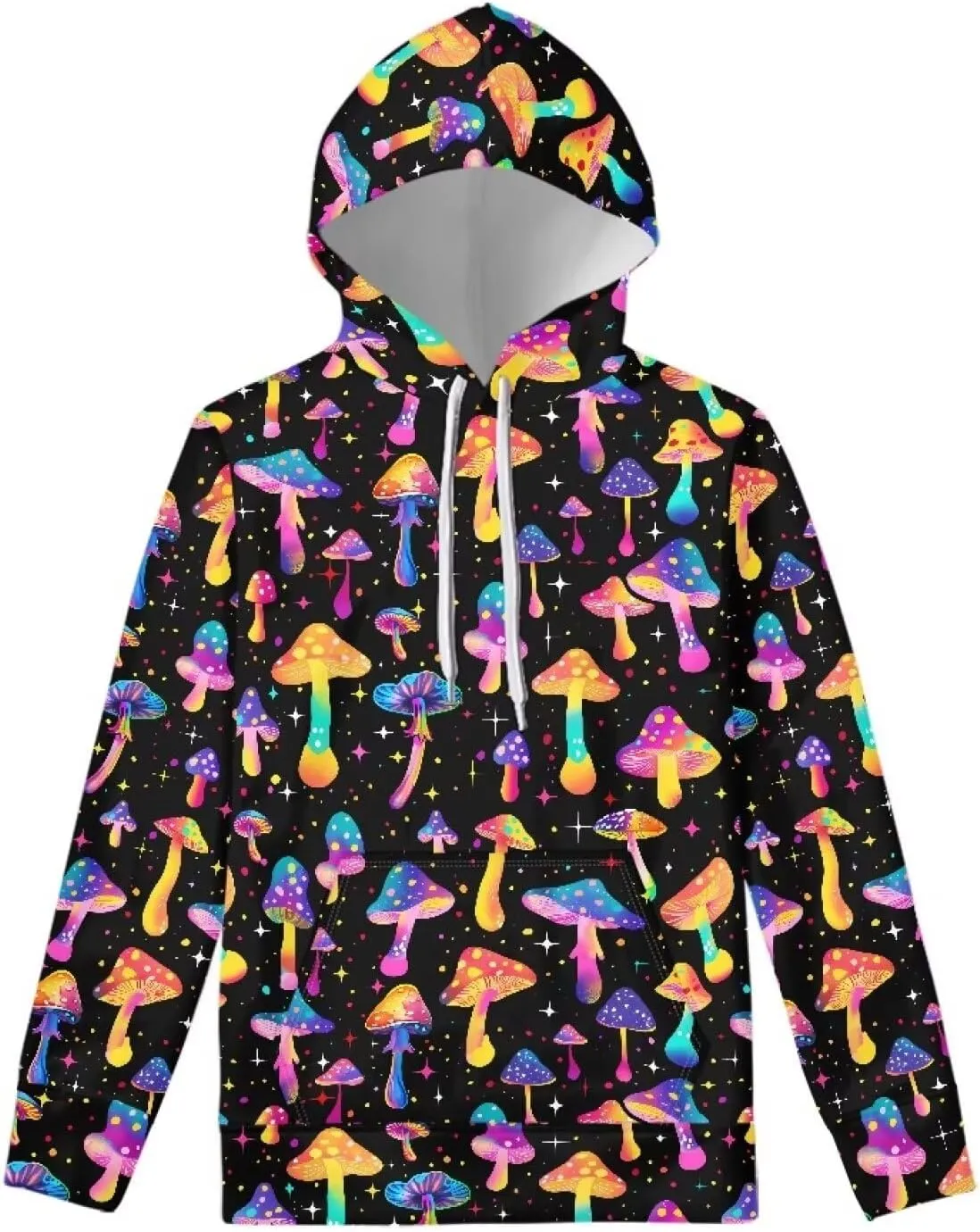 Womens Oversized Hoodie Graphic Sweatshirt with Pockets Lightweight Sweaters for Women 2024 Fall Winter Size XS-6XL