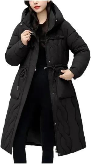 Women's Puffer Jacket Loose Cotton Padded Coats Winter Hooded Parkas Thick Warm Wadded Jackets