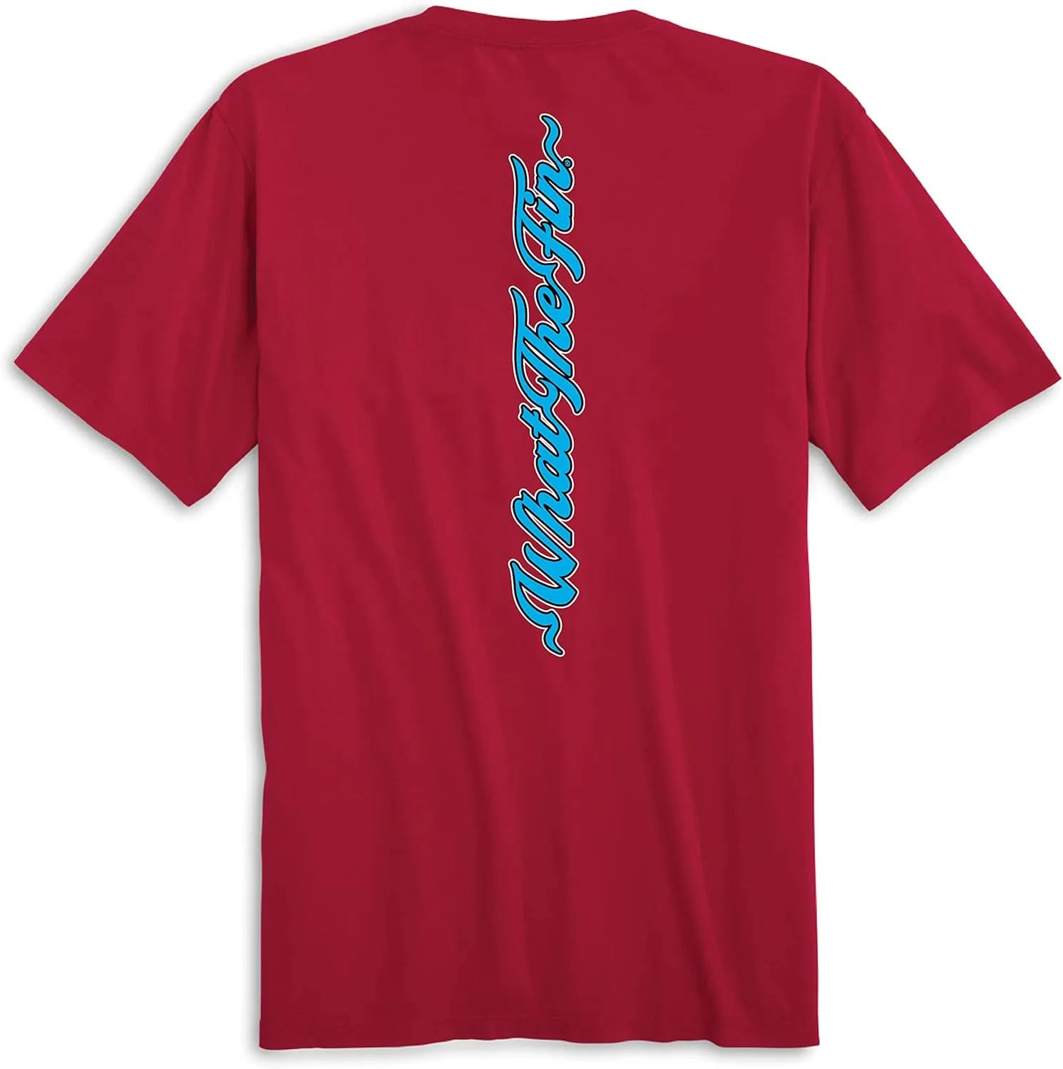 WTF WHAT THE FIN? Short-Sleeve Feels Good Soft Cotton T-Shirt - WTF Classic Logo