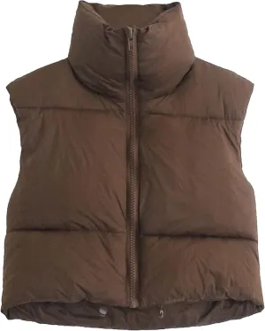 Ytfsrukp Oversized Long Down Vest for Women Outdoor Coats with Hood Long Puffer Vest Winter Coats Sleeveless Warm Jacket