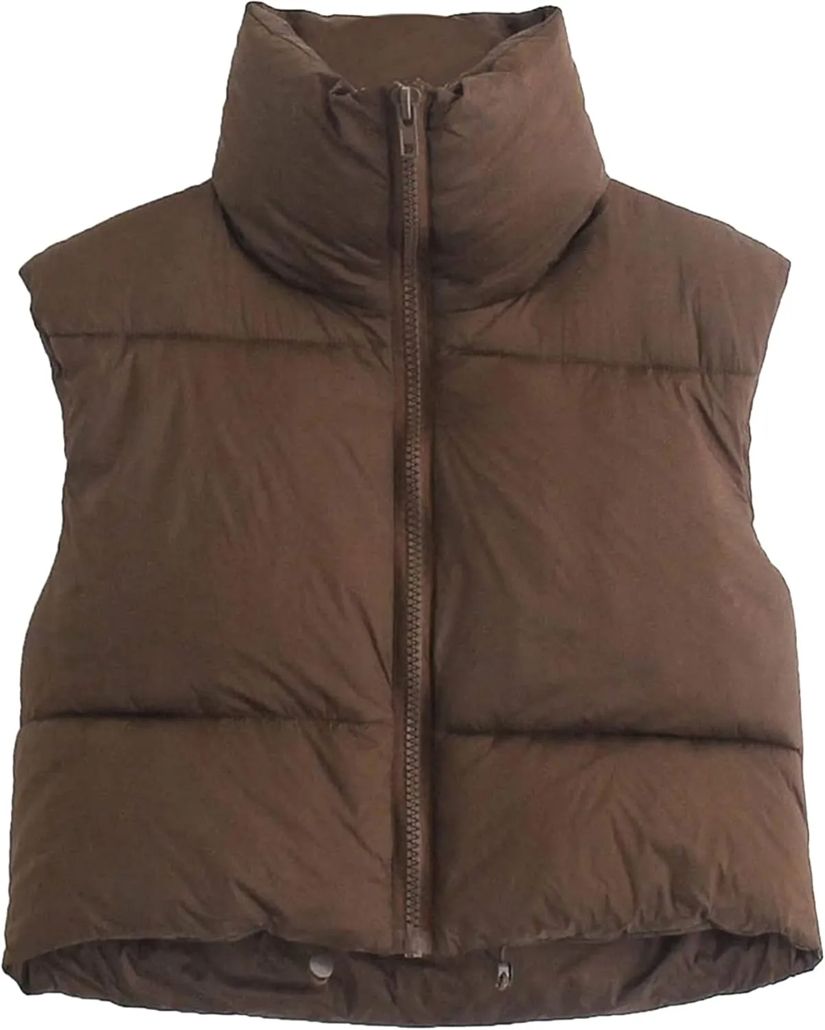 Ytfsrukp Oversized Long Down Vest for Women Outdoor Coats with Hood Long Puffer Vest Winter Coats Sleeveless Warm Jacket