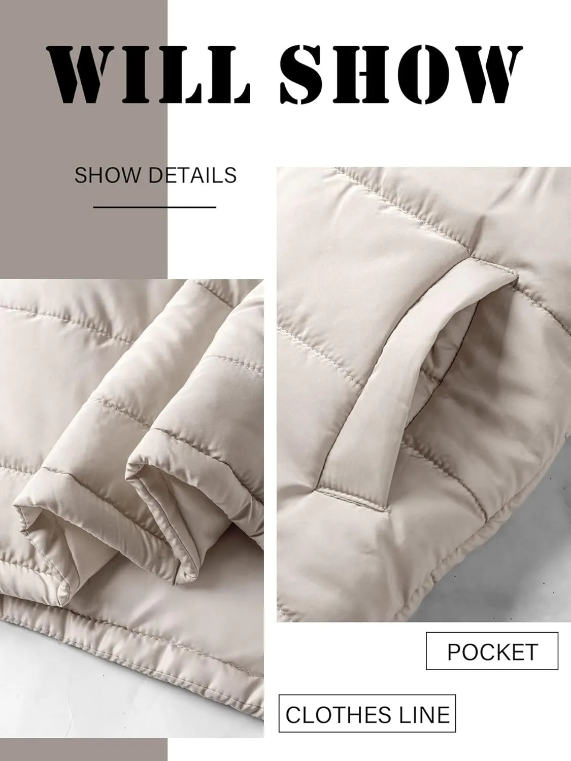 Ytfsrukp Oversized Long Down Vest for Women Outdoor Coats with Hood Long Puffer Vest Winter Coats Sleeveless Warm Jacket